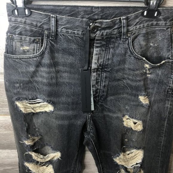 Unravel Project Sz 27 Distressed Baggy Jeans - Picture 2 of 9